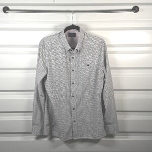 7Diamonds Sunday Best Mens Small Floral 4-Way Stretch Long Sleeve Shirt SMK-7380